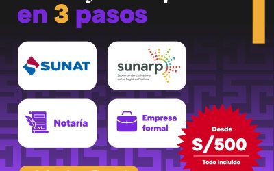 🏢 Constituye tu empresa en solo 3 pasos con ServiciosContables.pe